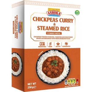 Instant Chickpeas Curry & Steamed Rice - 250g