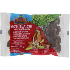 Heera or TRS Cardamom Black Moti Elaichi - 50g