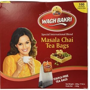 Wagh Bakri Masala Chai 100 Tea Bags