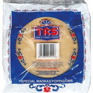 TRS Pappadums Madras Special - Plain - 200g