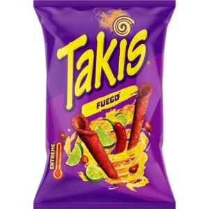 TAKIS Corn Snack Chili & Lime Fuego - 100g