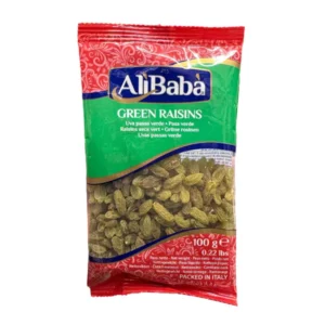 AliBaba Green Raisins - 100g