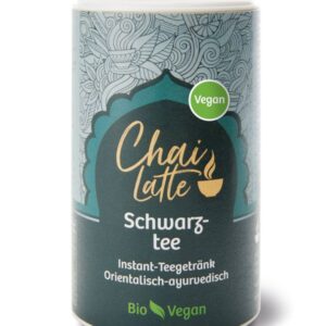 Chai Latte Black Tea Vegan, organic 220g