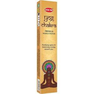 HEM  Incense Yog Chakra Masala - 20pcs