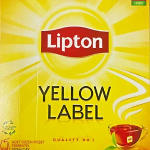 Lipton Yellow Label Black Tea -100 Teabags - 200g